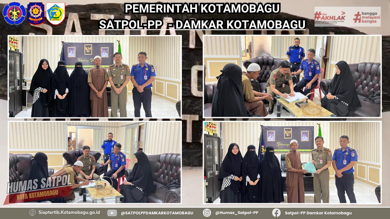 PONDOK PESANTREN TAHFIDZ AL-QUR’AN MARKAZ JALIN KERJA SAMA DENGAN SATPOL PP DAN DAMKAR KOTA KOTAMOBAGU