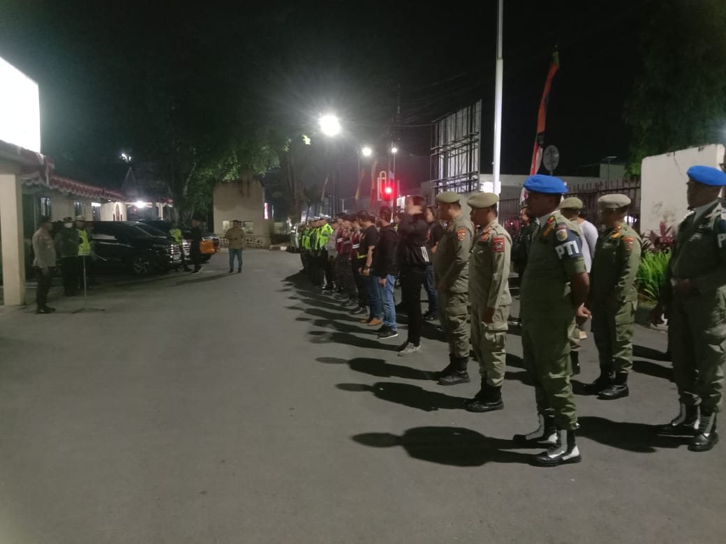 APEL GABUNGAN TNI POLRI & SATPOL-PP KK DALAM RANGKA "GIAT PATROLI 3 PILAR" DI POLRES KOTAMOBAGU