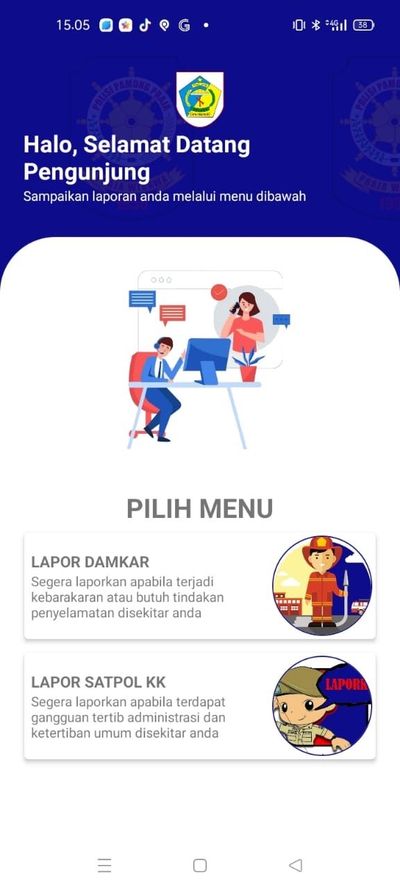 SIAP TERTIB (SISTEM INFORMASI PELAPORAN KETERTIBAN DAN KEBAKARAN)