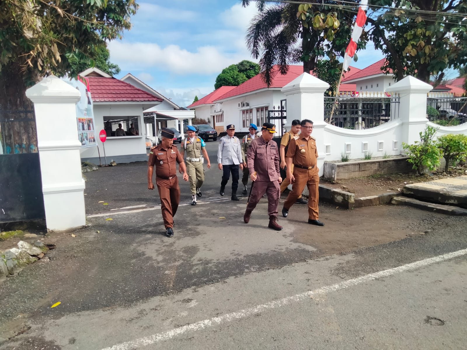 PENGAWALAN SATPOL PP VVIP BAPAK PJ WALIKOTA DAN FORKOPIMDA