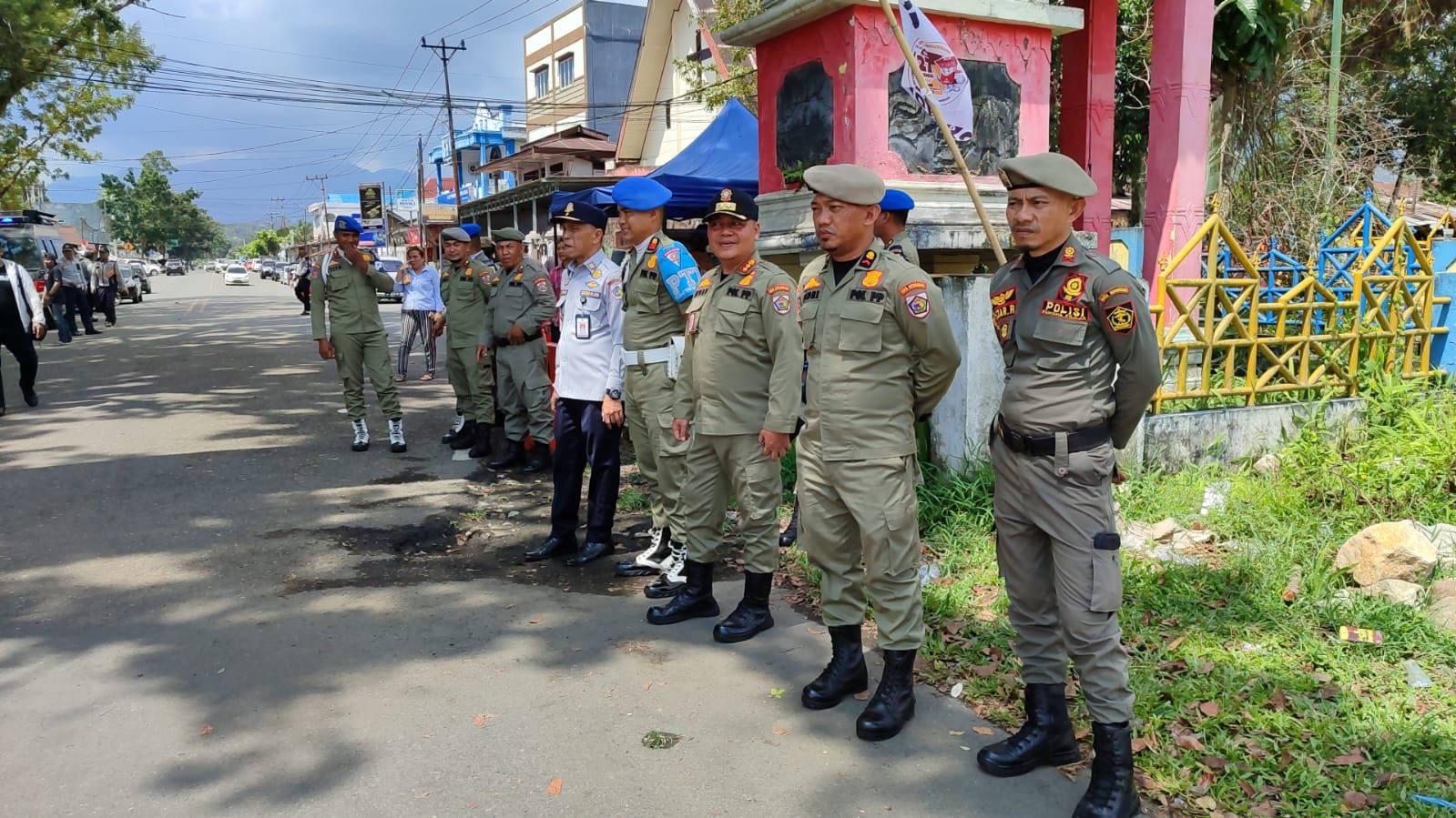 SAT POL PP PENGAMANAN KEGIATAN PAM KANTOR KPU DALAM RANGKA CALON PILWAKO