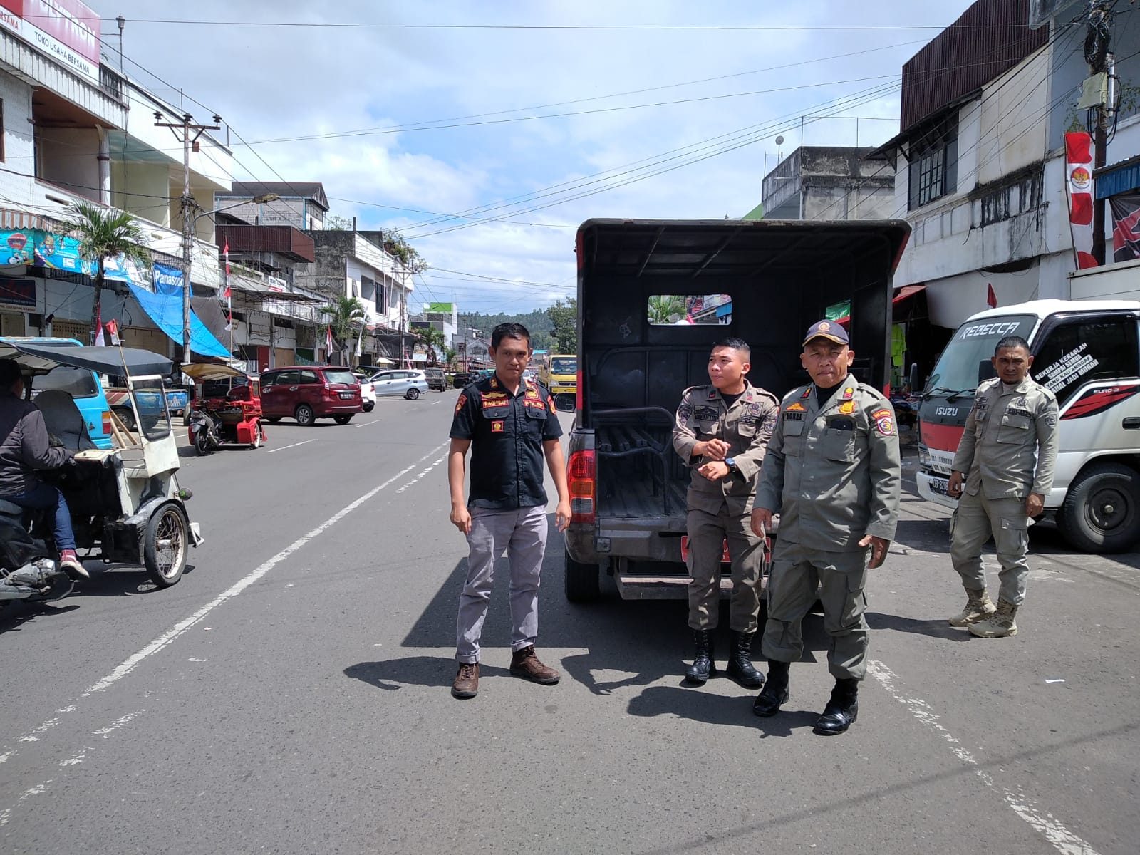 Giat Patroli dan Pengawasan Satpol PP Kotamobagu