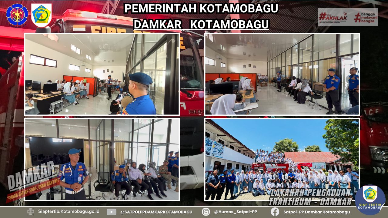 Satpol PP dan Damkar Kotamobagu Lakukan Sosialisasi Aplikasi SIAP TERTIB