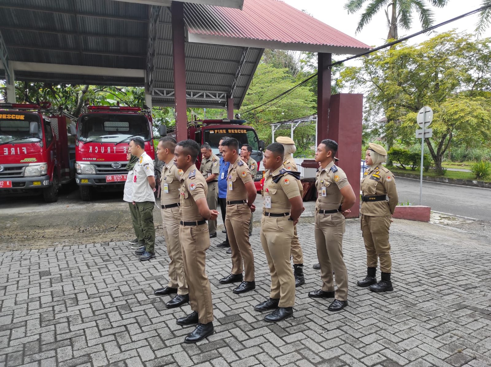SATPOL PP SEBAGAI LABORATORIUM PRAKTIK MAGANG IPDN KAMPUS SULUT