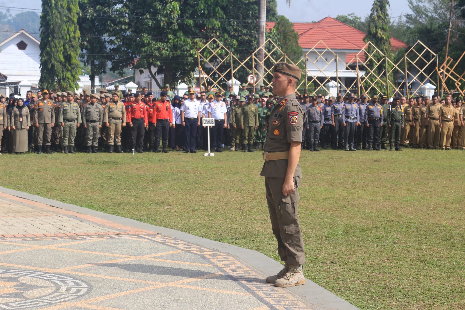 GEMILANG SAHAYA, KOMANDAN APEL HINGGA APRESIASI PJ WALI KOTA  ATAS PENCAPAIANNYA SEBAGAI PPNS KOTAMOBAGU