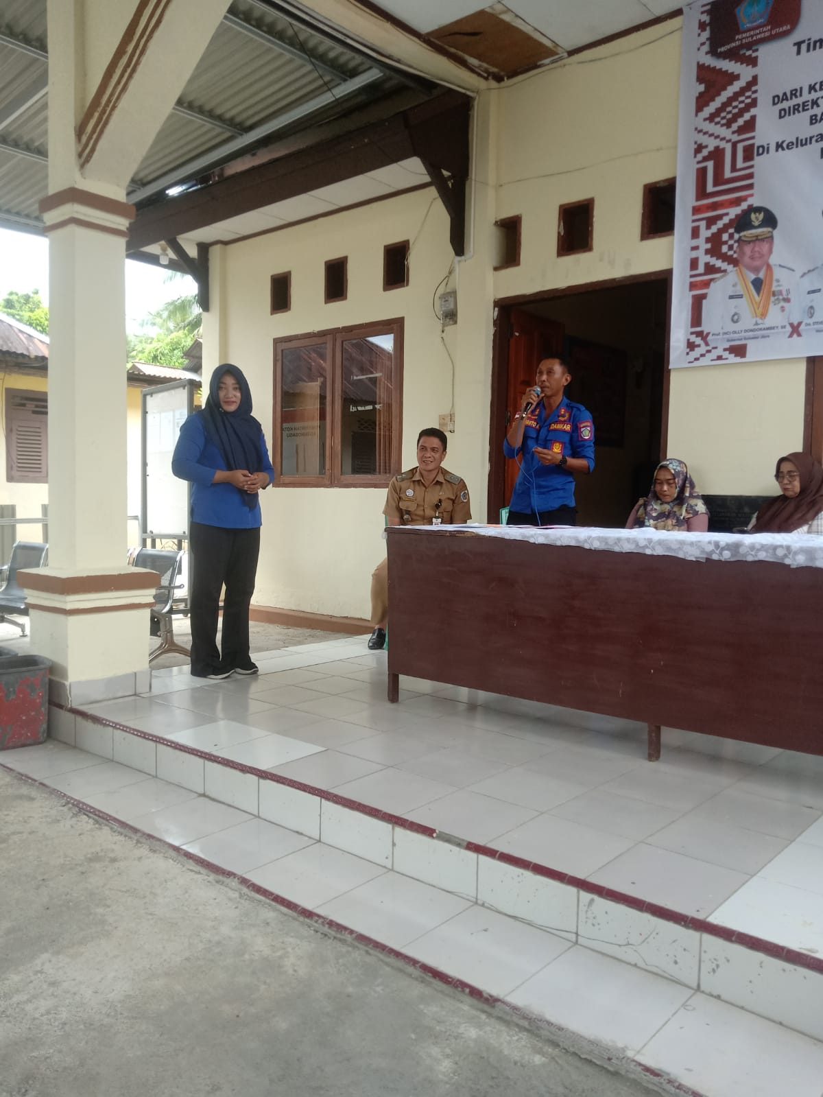 SOSIALISASI APLIKASI SIAP TERTIB DI KANTOR KELURAHAN MOTOBOI BESAR