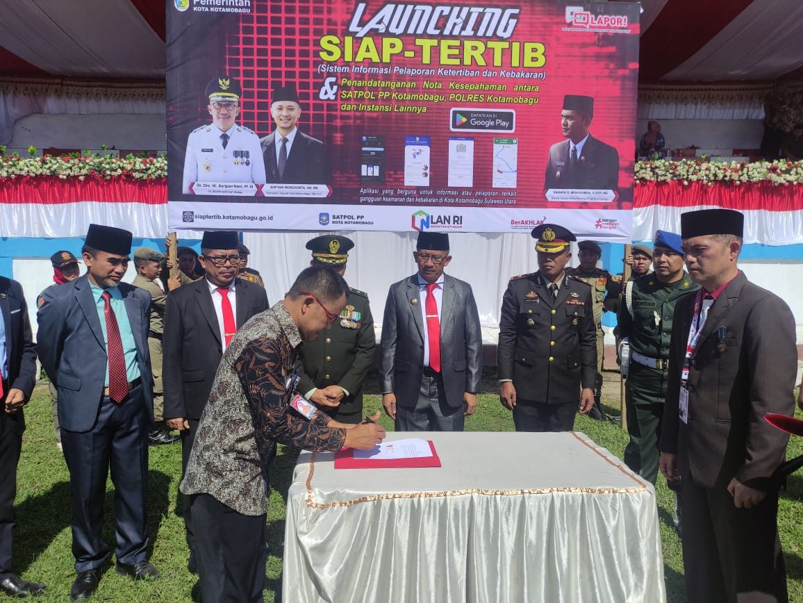 Pj Wali Kota Asripan Nani Luncurkan Aplikasi SIAP TERTIB, Ternyata ini Fungsinya
