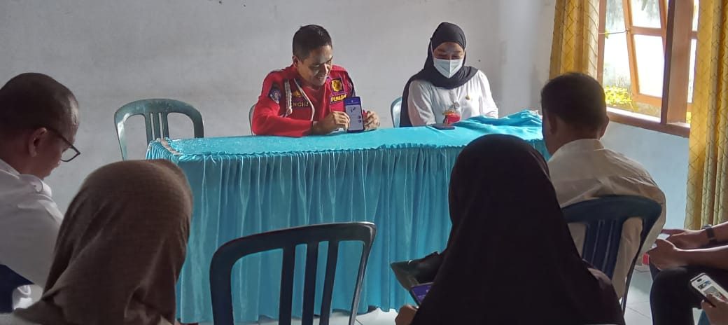 SOSIALISASI LAPORAN KEBAKARAN SECARA ONLINE MELALUI APLIKASI SIAP-TERTIB