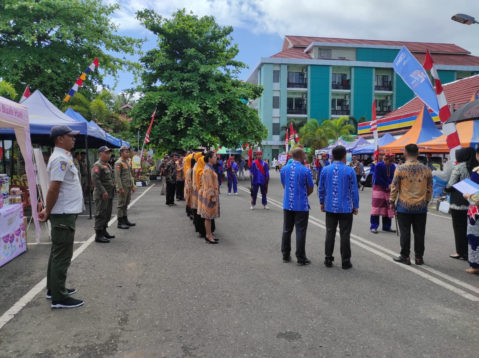 PAM pada kegiatan Peresmian RSUD Kotamobagu.
