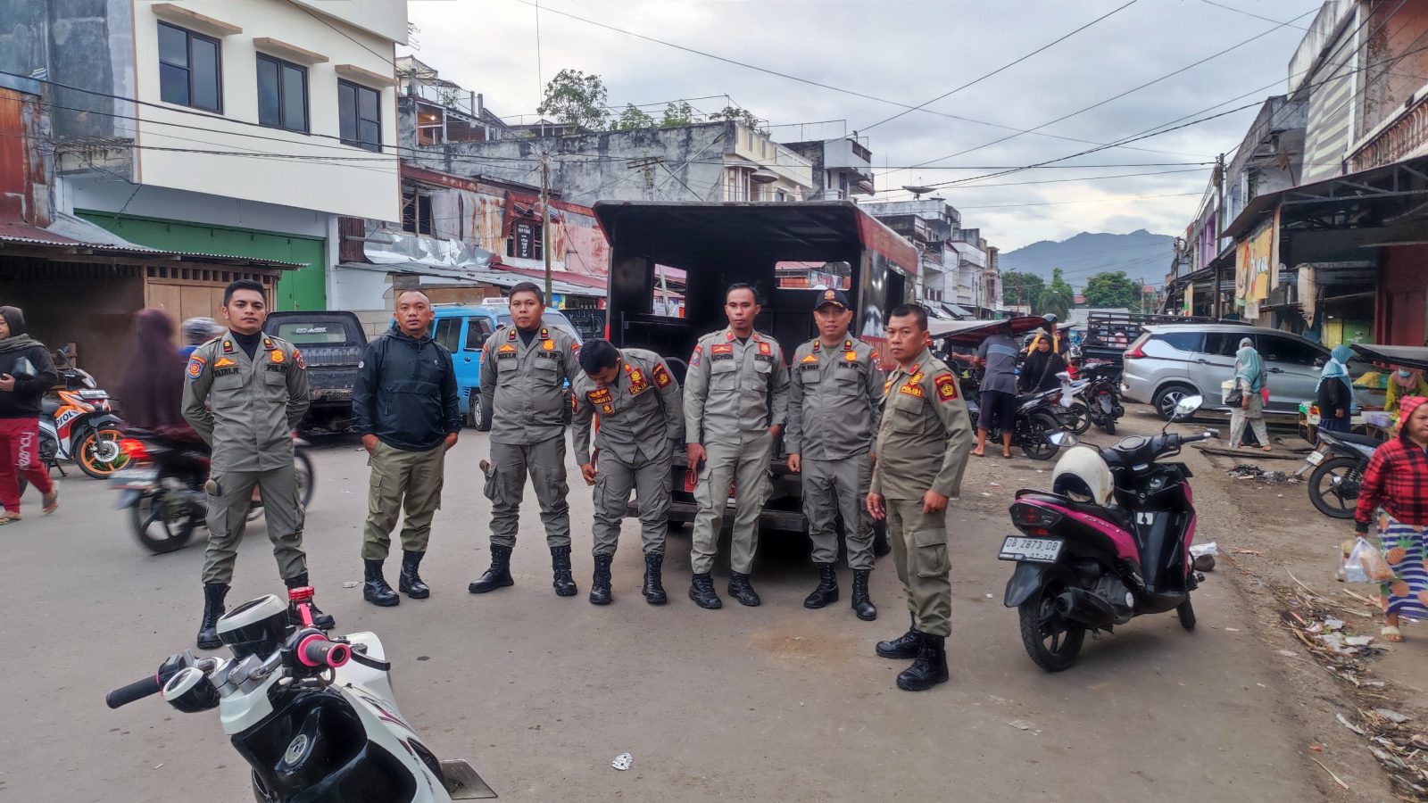 SATPOL PP KOTAMOBAGU PATROLI DAN PENGAWASAN